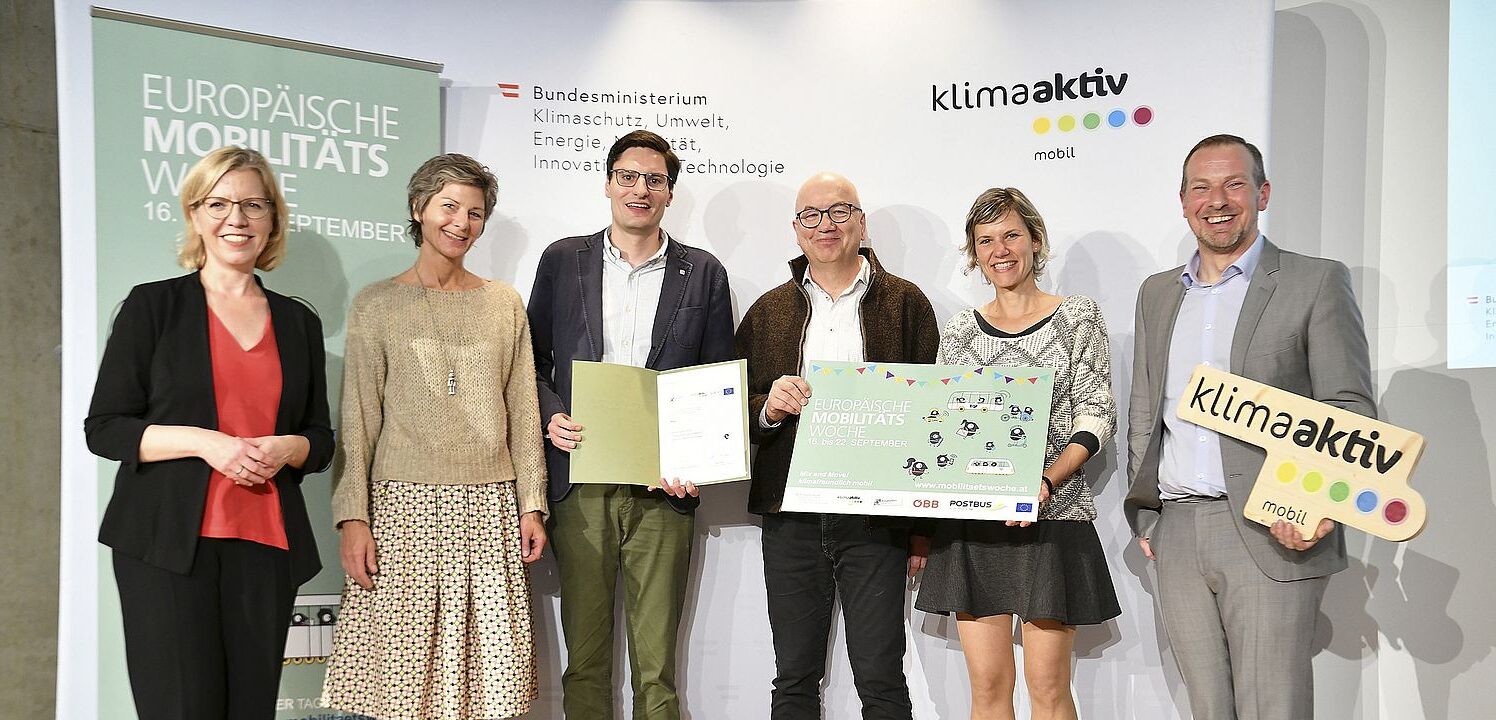 Wels für Aktionen in Mobilitätswoche ausgezeichnet